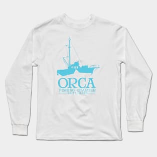 Orca Fishing Charter Long Sleeve T-Shirt